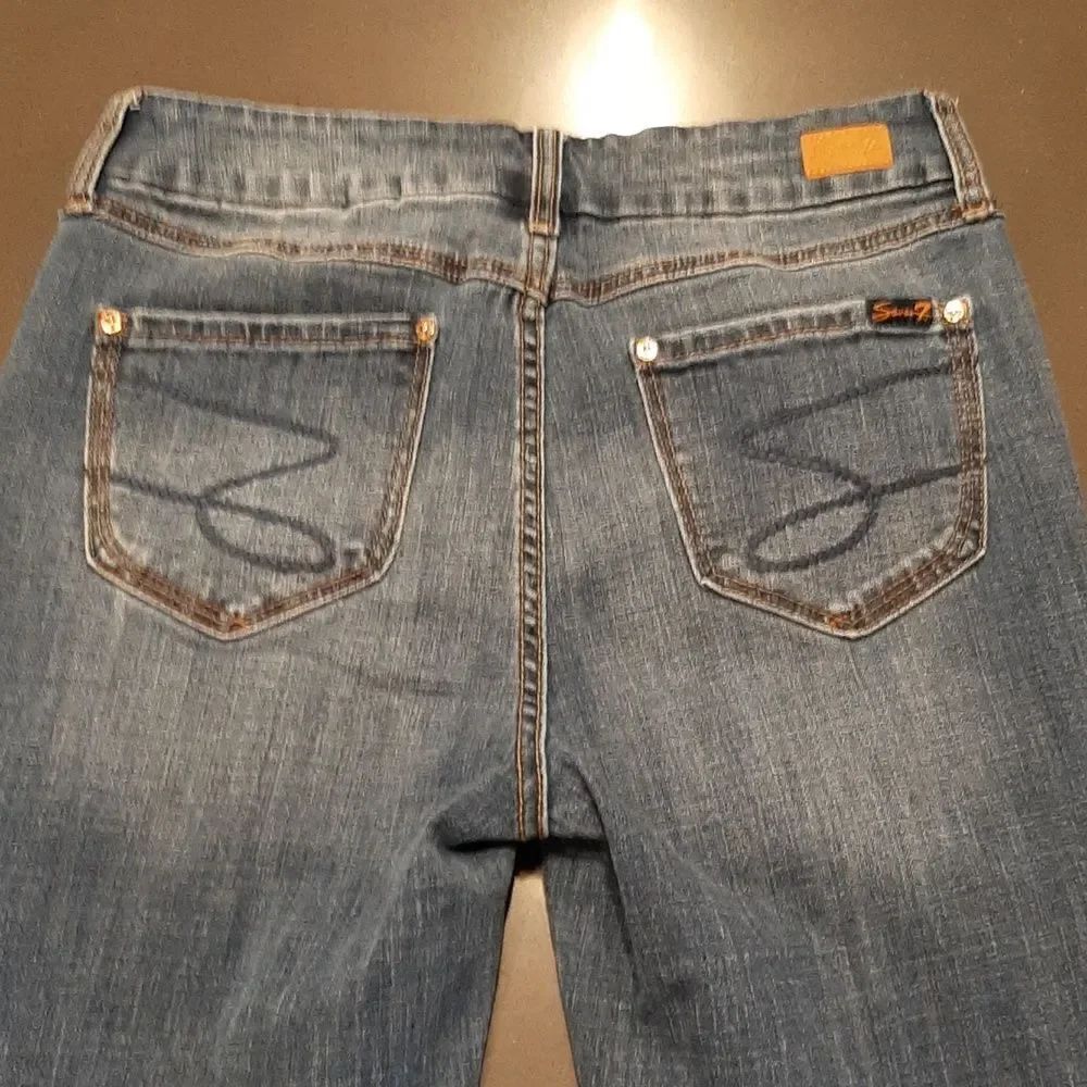 Seven High Rise Skinny Jeans